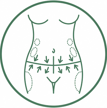 Abdominoplastia + Liposucción