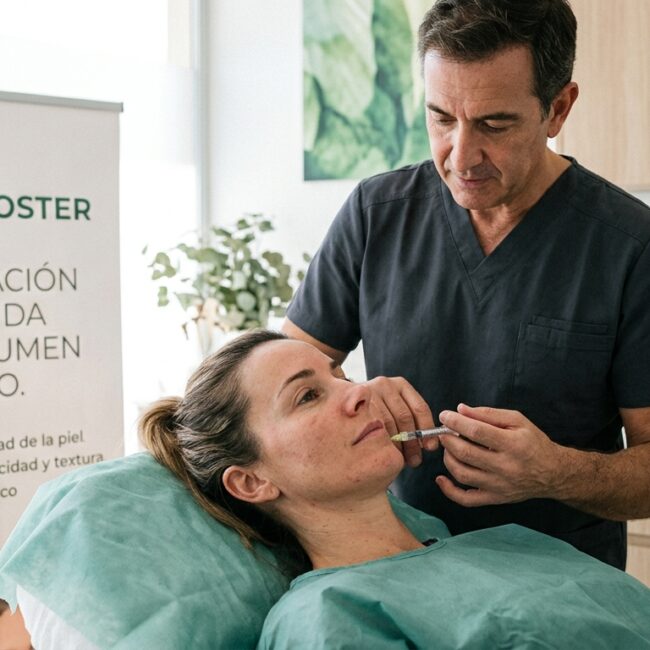 Skinbooster facial: hidratación profunda sin volumen añadido